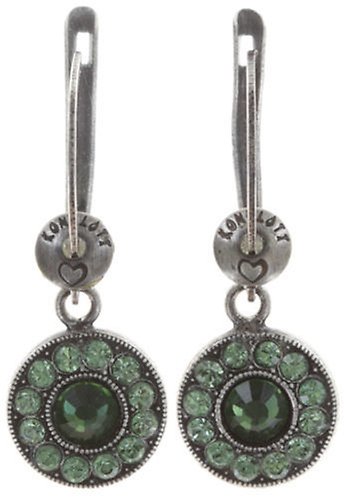 image for Earring dangling Spell on You Dark Green  