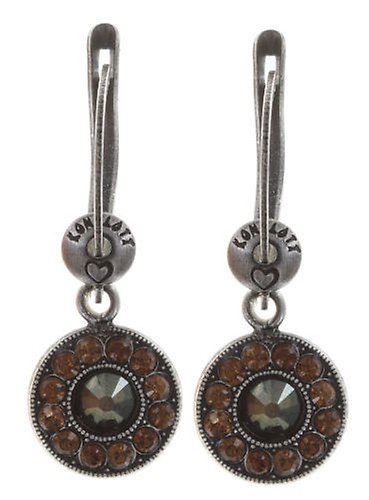 image for Earring Dangling Spell on You Dark Brown  