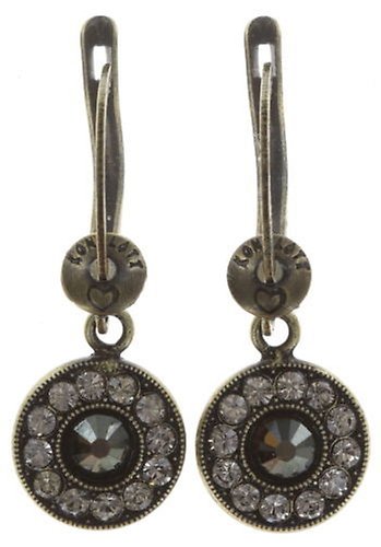 image pour Boucles d'oreilles pendantes Spell on You Gris / Marron  