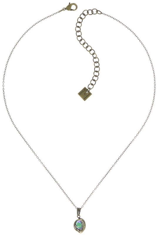 Bild für Halskette mit Anh&auml;nger Sparkle Twist Lila crystal paradise shine 
