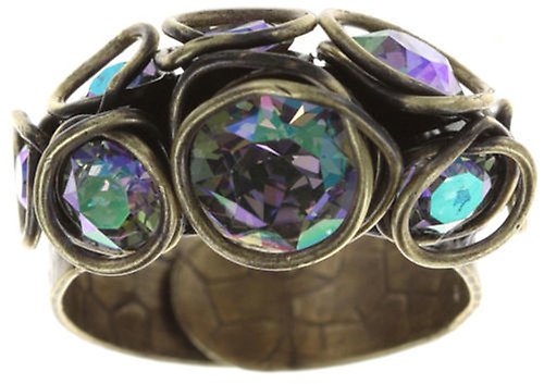 image for Ring Sparkle Twist Lila crystal paradise shine 