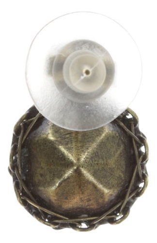 image for Earring stud Queen of Elves Lila  