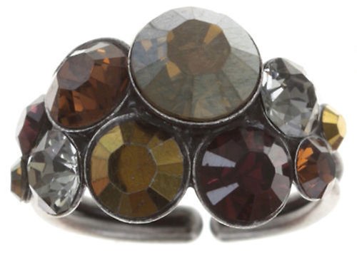 image pour Anneau Petit Glamour Beige / Marron / Gris  