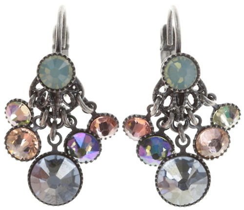 image pour Boucles d'oreilles Eurowire pendantes Waterfalls Multi  