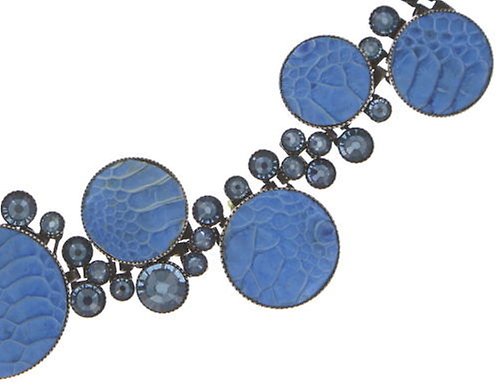 image pour Collier Planet River Bleu Foncé  