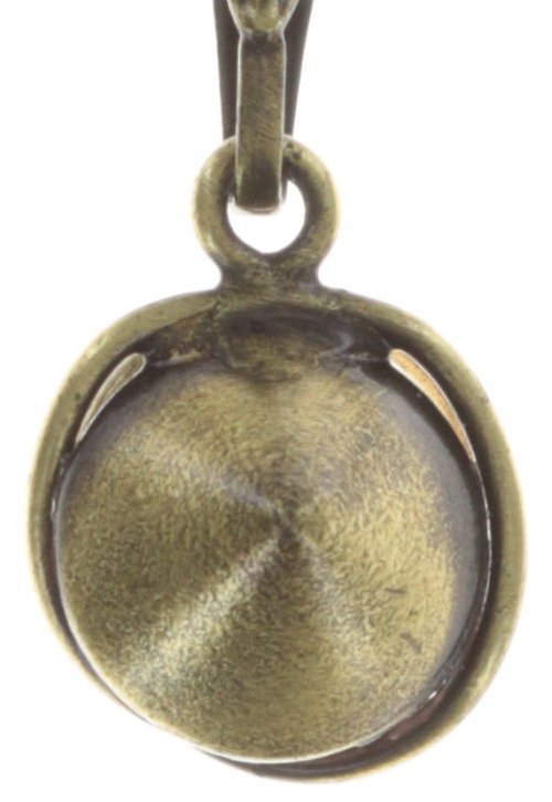 image for Necklace pendant Sparkle Twist Beige / Pink vintage rose 