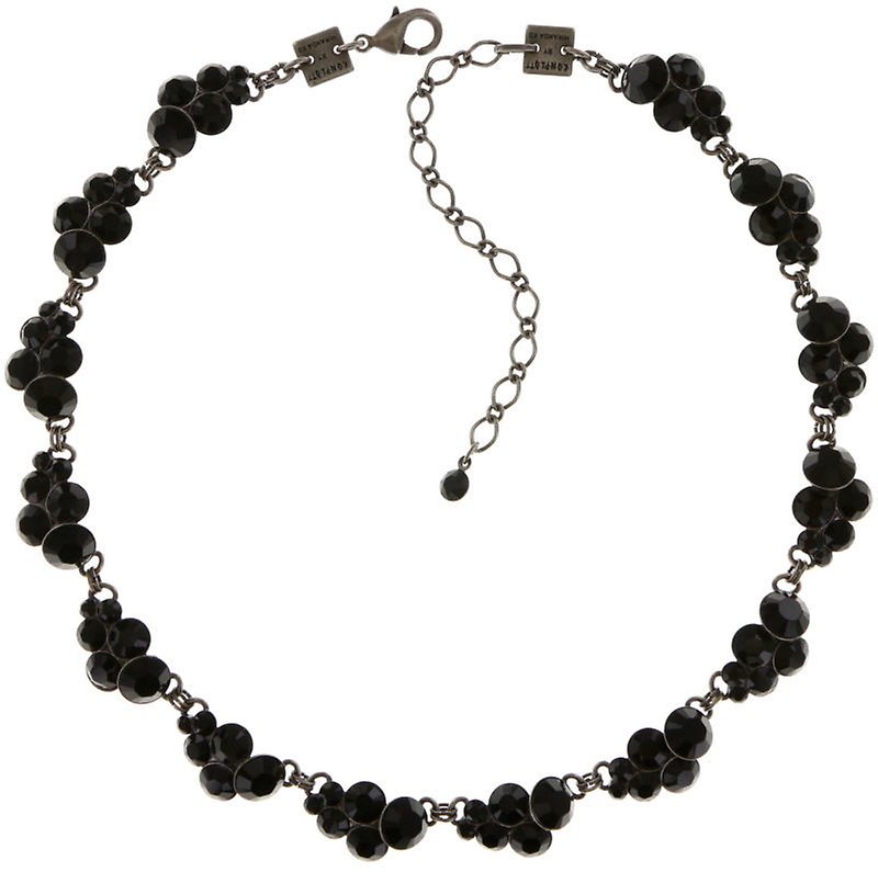 Bild für Halskette Collier Petit Glamour Reines Schwarz  