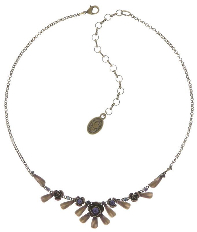 image for Necklace In Honor of the Rose Blue  