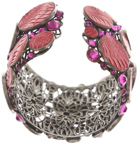 image pour Bracelet rigide Planet River Rouge / Rose  