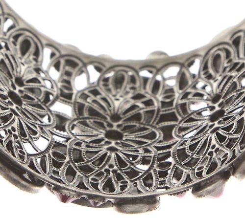 image for Bracelet bangle Planet River Red / Pink  