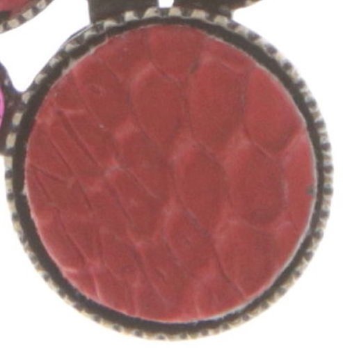 image for Necklace Pendant Planet River Red / Pink  