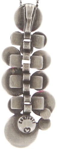 image for Necklace Pendant Planet River Red / Pink  