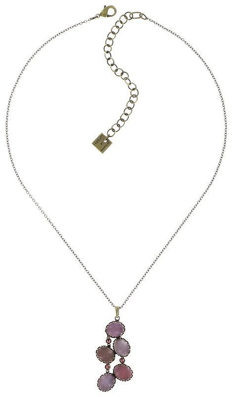 image for Necklace Pendant Melody Drops Pink  