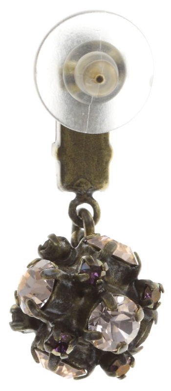 Bild für Ohrstecker baumelnd Morgenstern Beige  klein