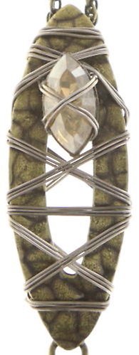 image for Necklace Pendant Mad Max Beige  