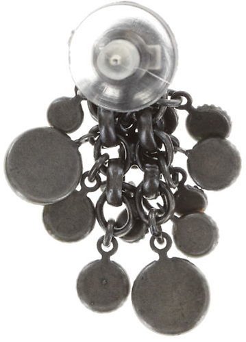 image for Earring Stud Dangling Waterfalls Multi / Green  