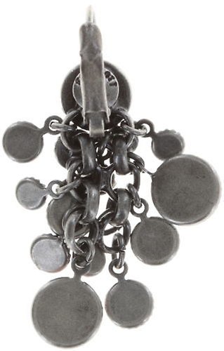 image for Earring eurowire dangling Waterfalls Strong Multi  