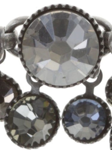 image for Necklace Waterfalls Grey / Brown  