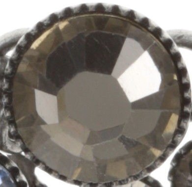 image for Necklace Waterfalls Grey / Brown  