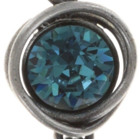 Bild für Ohrstecker baumelnd Sparkle Twist Blau / Grün Indikolit 