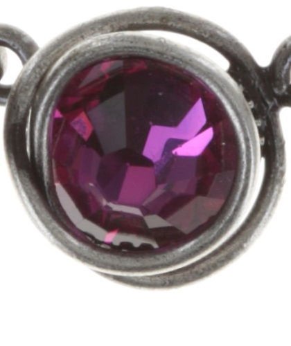 Bild für Halskette Sparkle Twist Dunkelrosa Fuchsia 