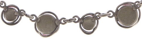 image for Necklace Sparkle Twist Dark Rose fuchsia 