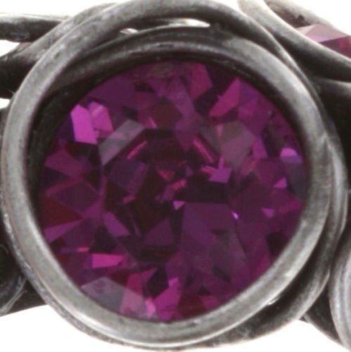 Bild für Ring Sparkle Twist Dunkelrosa Fuchsia 
