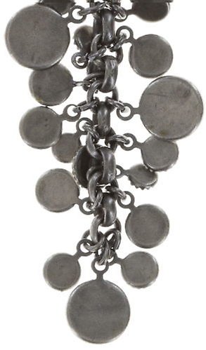 Kép Earring stud dangling Waterfalls White  