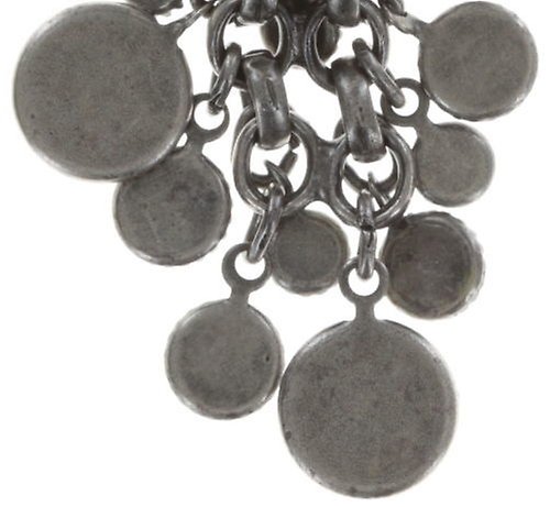 image for Earring Stud Dangling Waterfalls Black  