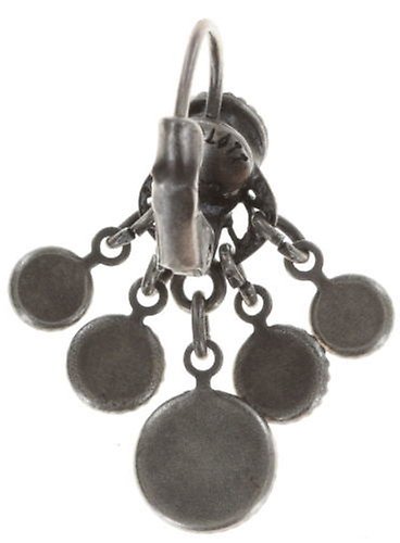 image for Earring Eurowire Dangling Waterfalls Beige  