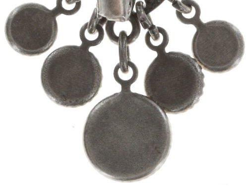 image for Earring Eurowire Dangling Waterfalls Beige  