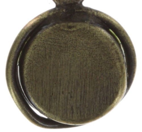 image for Earring Dangling Sparkle Twist Beige crystal golden shadow 