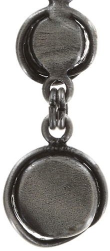 image pour Clou d'oreille pendant Sparkle Twist Blanc crystal 