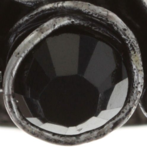 image for Ring Sparkle Twist Black jet hematite 