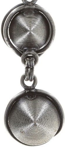 image pour Clou d'oreille pendant Sparkle Twist Blanc crystal 