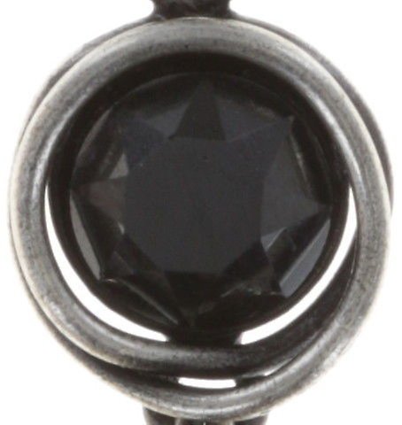 Bild für Ohrstecker baumelnd Sparkle Twist Schwarz Jet hematit 