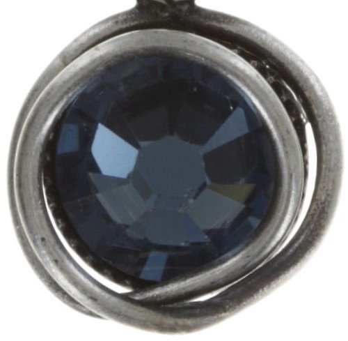 Bild für Ohrringe baumelnd Sparkle Twist Blau Denim Blau 