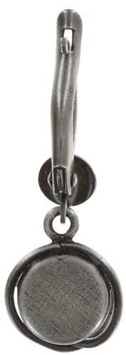 image for Earring Dangling Sparkle Twist Blue Denim Blue 