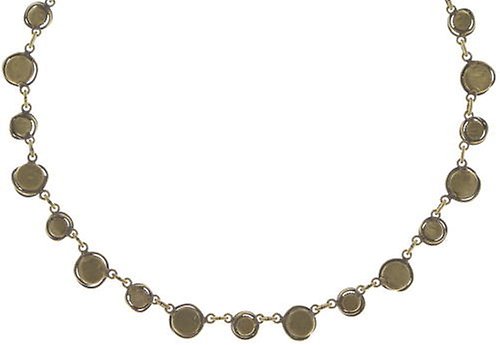 image pour Collier Sparkle Twist Beige crystal golden shadow 
