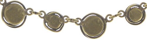 image for Necklace Sparkle Twist Beige crystal golden shadow 