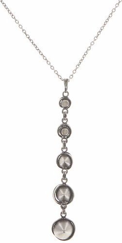 Bild für Halskette mit Anhänger Sparkle Twist Schwarz Jet hematit 