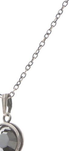 Bild für Halskette mit Anh&auml;nger Sparkle Twist Schwarz Jet hematit 