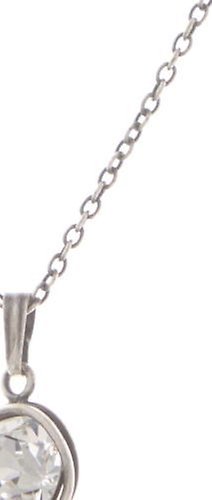 Bild für Halskette mit Anh&auml;nger Sparkle Twist Weiß Kristall 