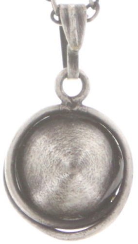 image for Necklace Pendant Sparkle Twist White crystal 