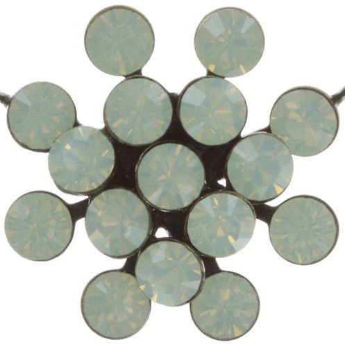 image for Necklace Pendant Magic Fireball Light Green chrysolite opal Classic Size (21mm Ø)