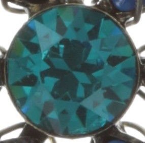 Bild für Halskette Collier Psychodahlia Blau / Grün  