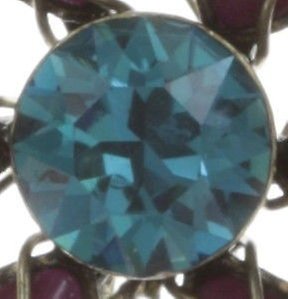 image for Necklace Psychodahlia Blue / Lila  extra small. smallest