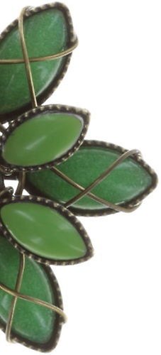 image pour Clou d'oreille Psychodahlia Bleu / Vert  extra small