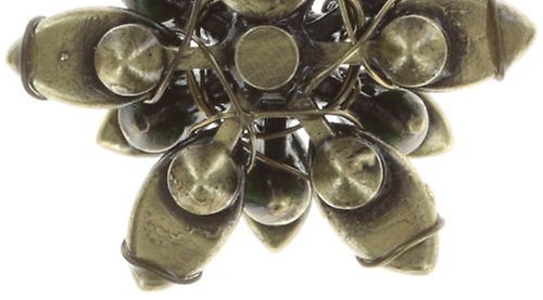 image pour Clou d'oreille Psychodahlia Bleu / Vert  extra small