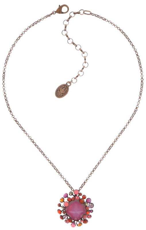 image pour Collier pendant Alien Caviar Rose / Orange  